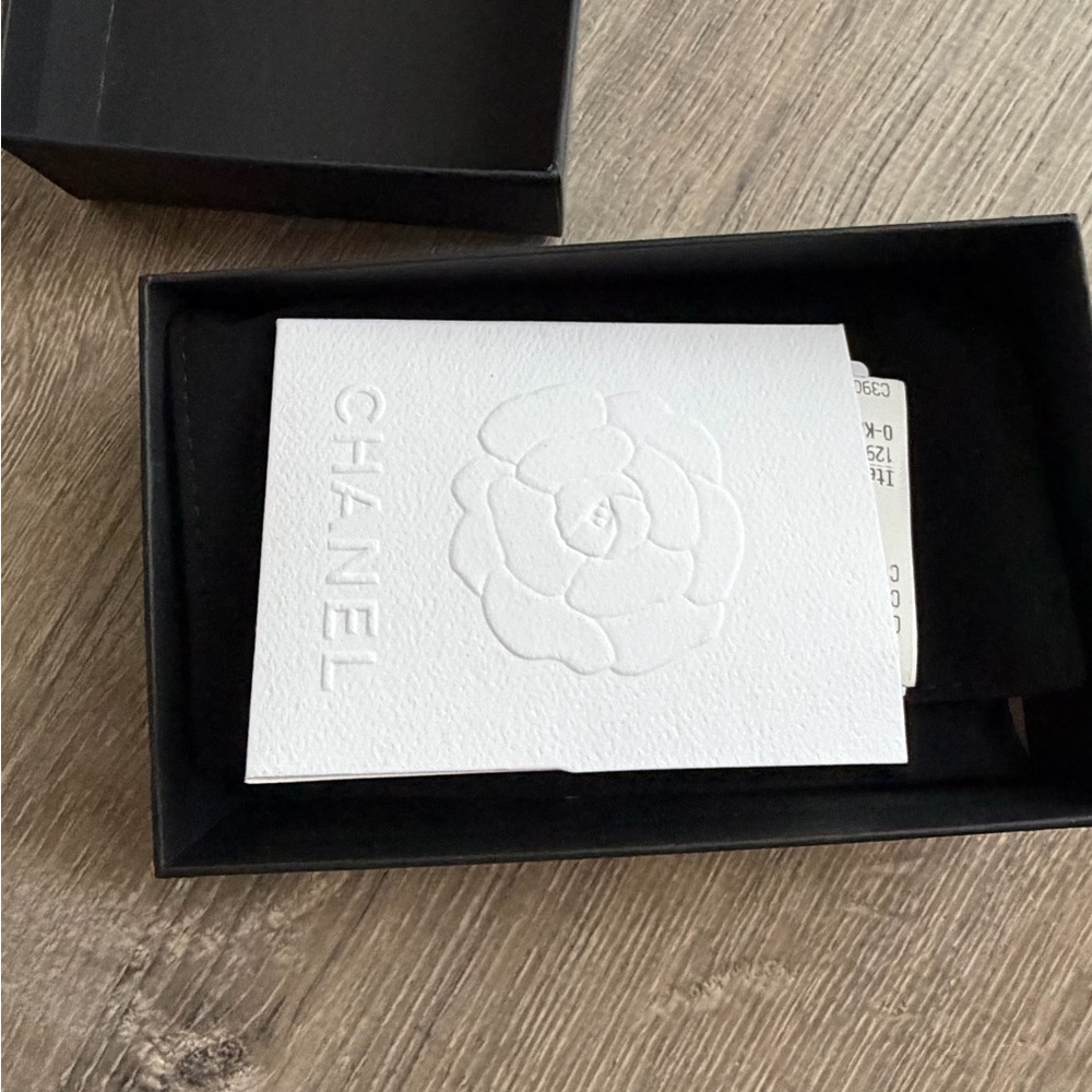CHANEL black small leather goods case - Picture 4 of 4